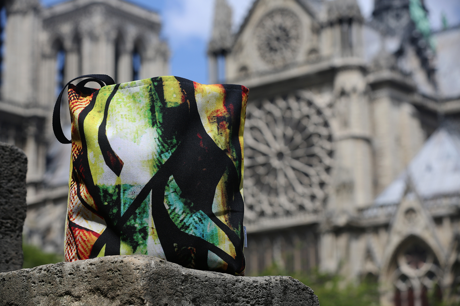 La Recontre Wearable Art Tote designed by Bellanda