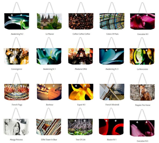 Weekender Tote Wearable art selection by Bellanda