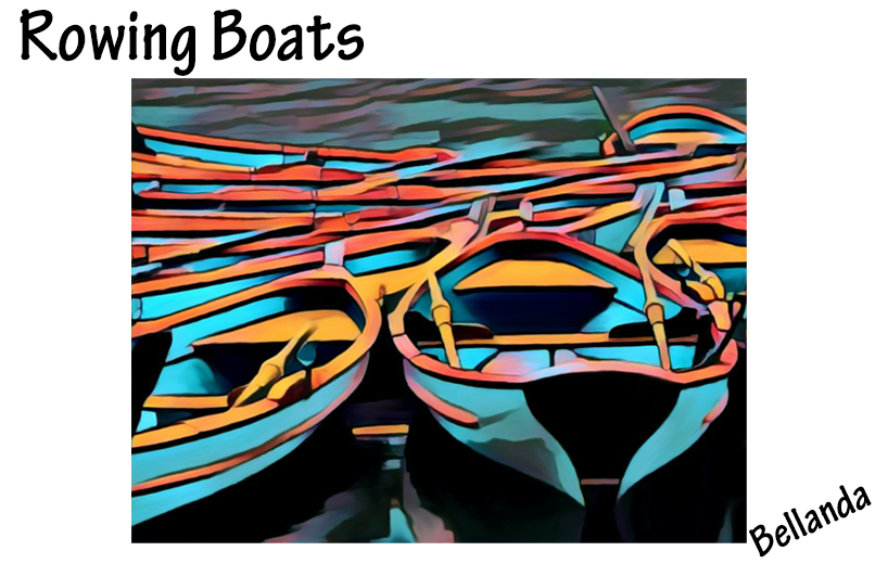 Rowing Boats in Paris
